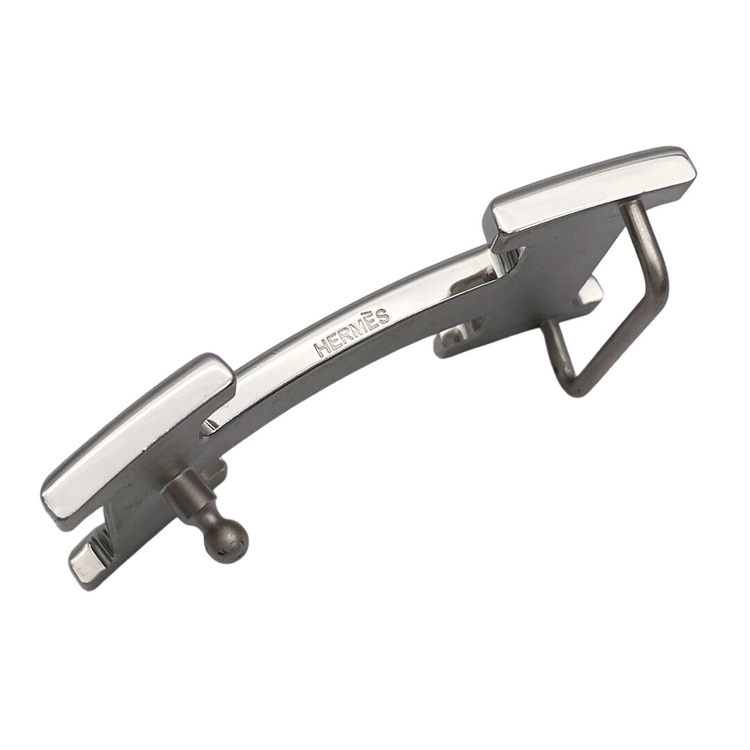 HERMES エルメス Hベルト コンスタンス 80 リバーシブル ヴォーエプソン×スイフト エトゥープ ブルーサフィール シルバー金具 □N刻印