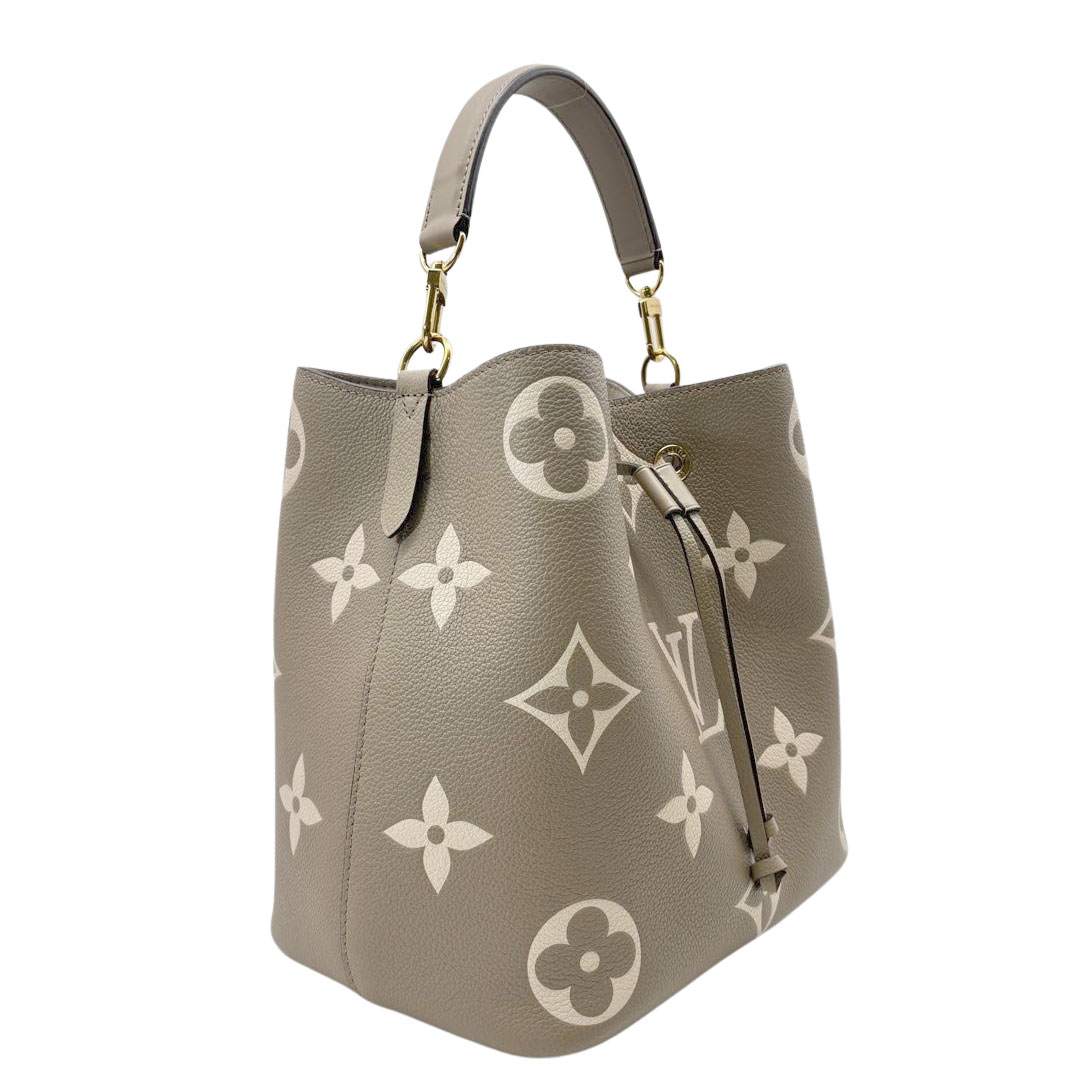 LOUIS VUITTON ルイヴィトン ネオノエMM ショルダーバッグ バイカラー モノグラム アンプラント トゥルトレール/クレーム M45555 ※RFID確認済み