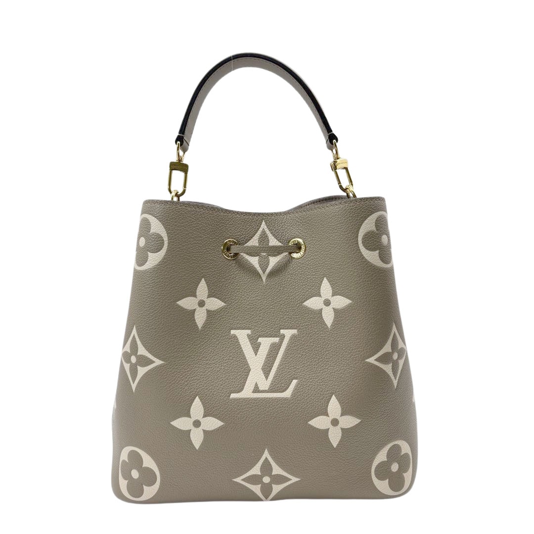 LOUIS VUITTON ルイヴィトン ネオノエMM ショルダーバッグ バイカラー モノグラム アンプラント トゥルトレール/クレーム M45555 ※RFID確認済み