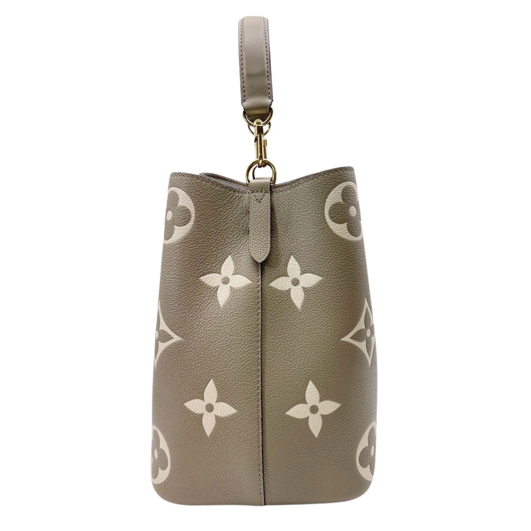 LOUIS VUITTON ルイヴィトン ネオノエMM ショルダーバッグ バイカラー モノグラム アンプラント トゥルトレール/クレーム M45555 ※RFID確認済み