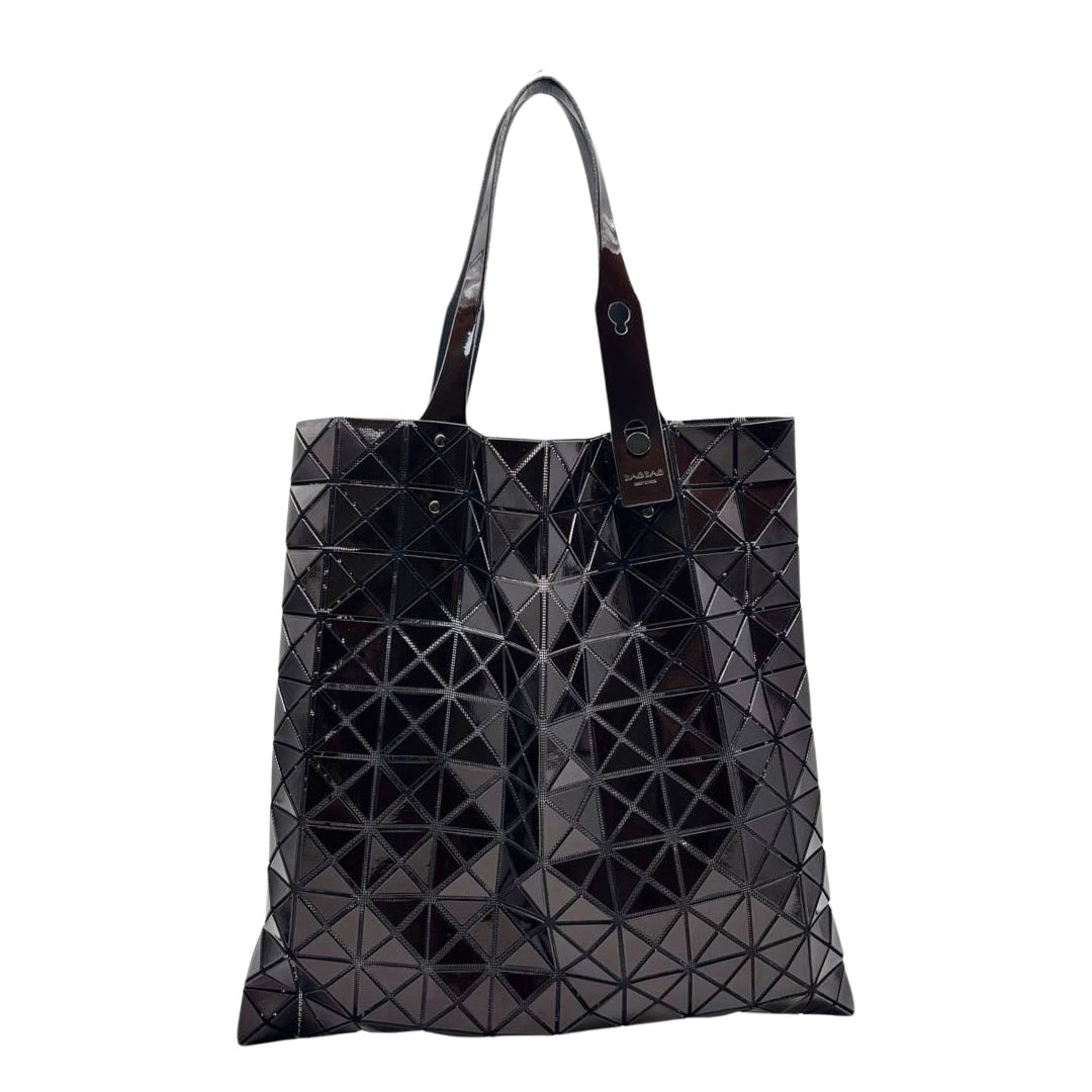 ISSEY MIYAKE BAOBAO イッセイミヤケ バオバオ プリズム トートバッグ 10×10 ブラウン BB23AG104