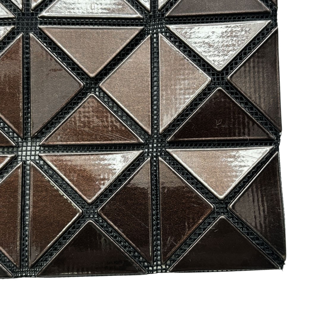 ISSEY MIYAKE BAOBAO イッセイミヤケ バオバオ プリズム トートバッグ 10×10 ブラウン BB23AG104