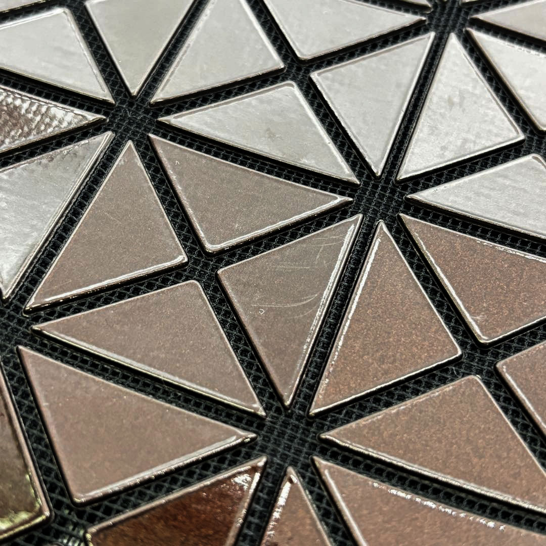 ISSEY MIYAKE BAOBAO イッセイミヤケ バオバオ プリズム トートバッグ 10×10 ブラウン BB23AG104