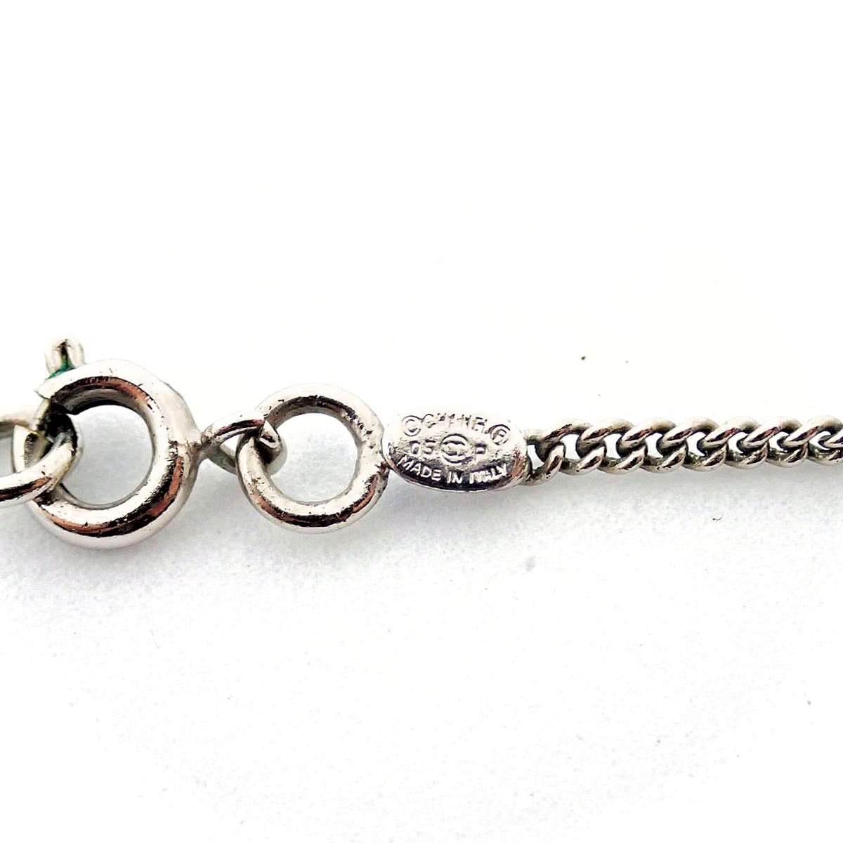 □シャネル□ ネックレス ココマーク オニキス シルバー 05P 【CHANEL