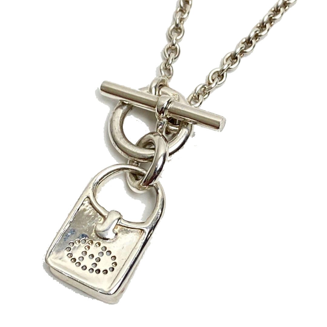 HERMES エルメス ペンダントトップ エブリン AG925 シルバー