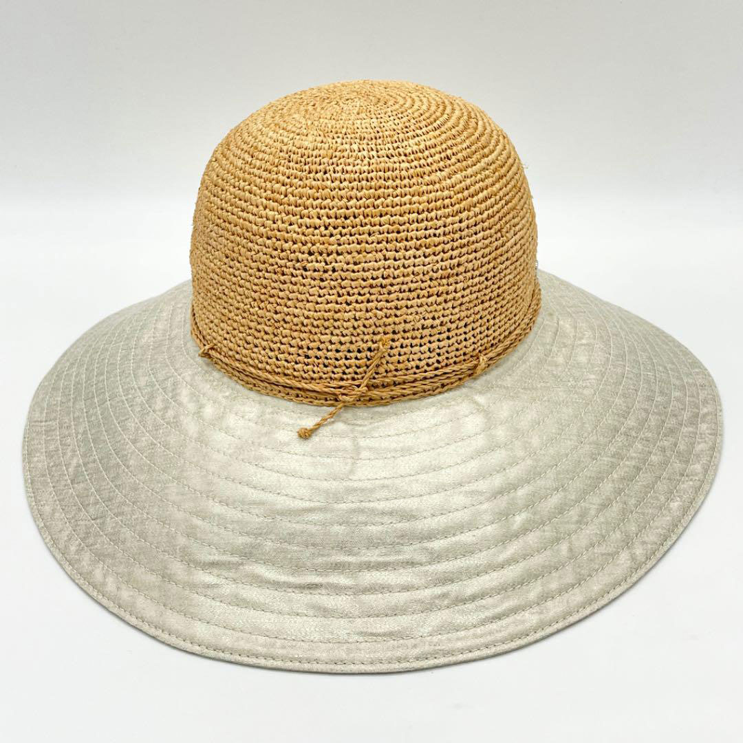 HELEN KAMINSKI ヘレンカミンスキー ストローハット 麦わら帽子 ラフィア 麻 レディース