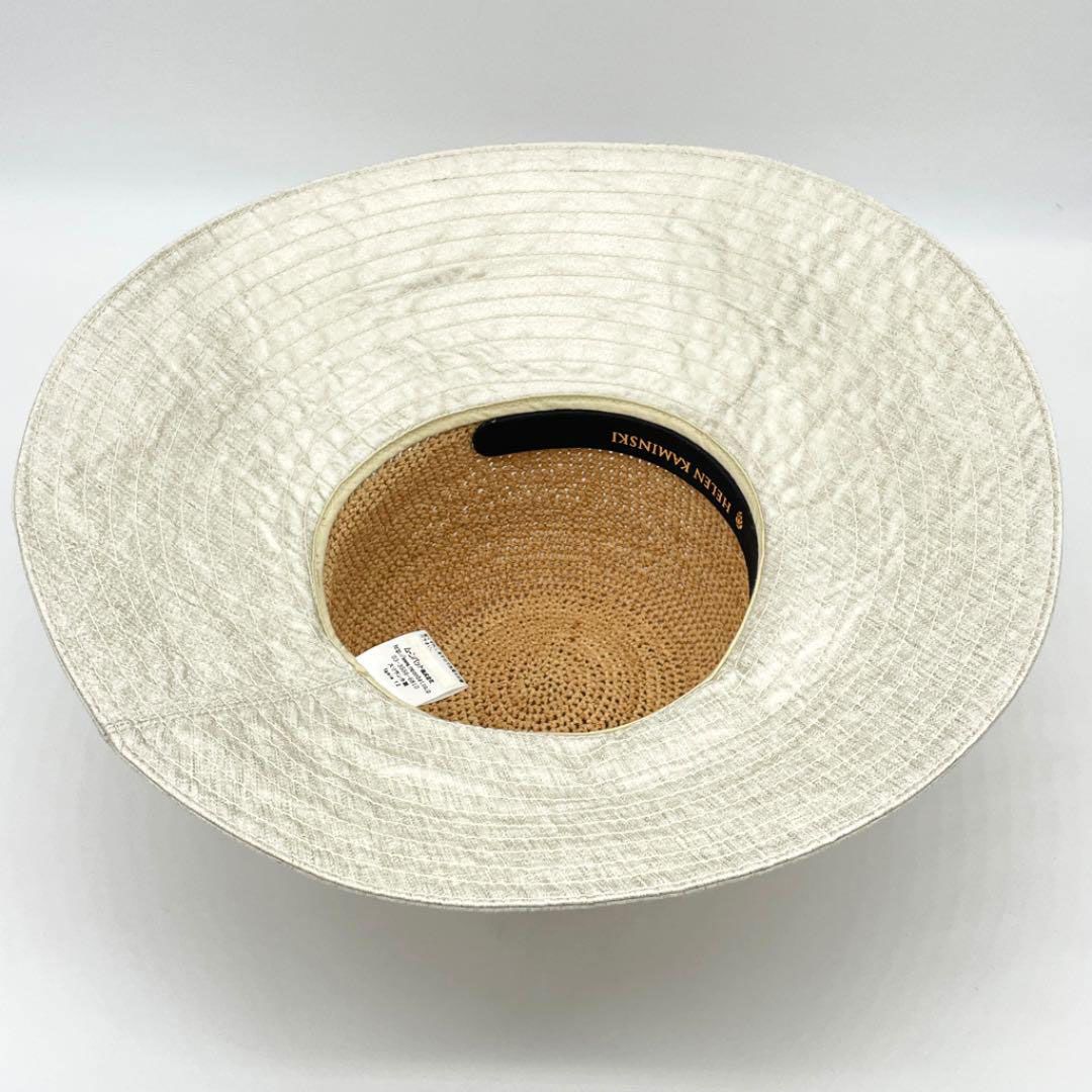 HELEN KAMINSKI ヘレンカミンスキー ストローハット 麦わら帽子 ラフィア 麻 レディース