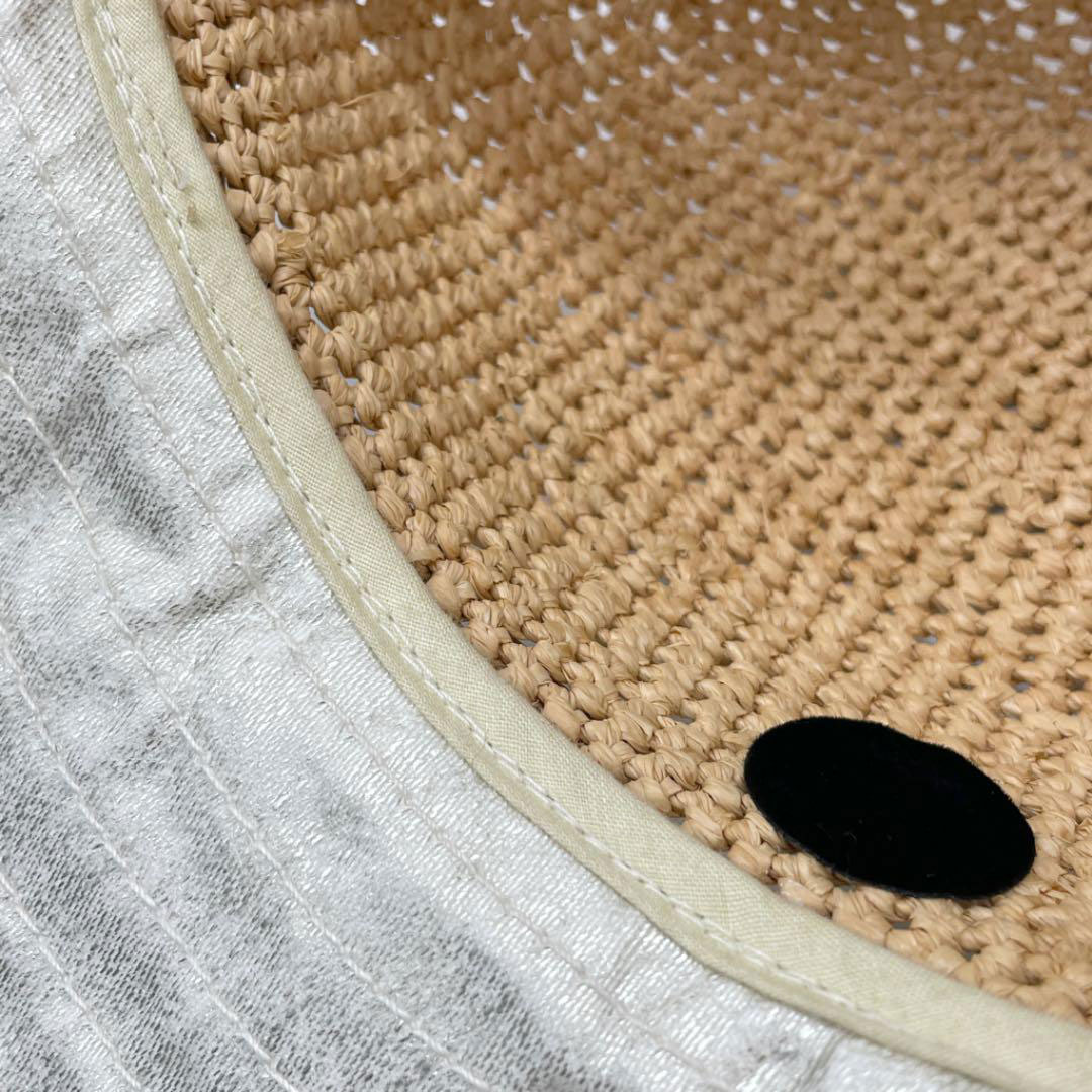 HELEN KAMINSKI ヘレンカミンスキー ストローハット 麦わら帽子 ラフィア 麻 レディース