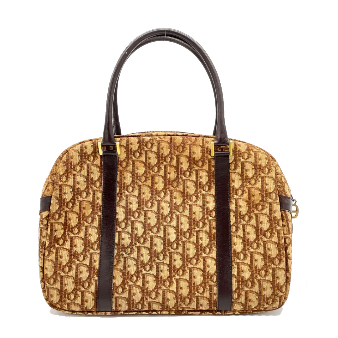 Christian Dior クリスチャンディオール ハンドバッグ トロッター柄 