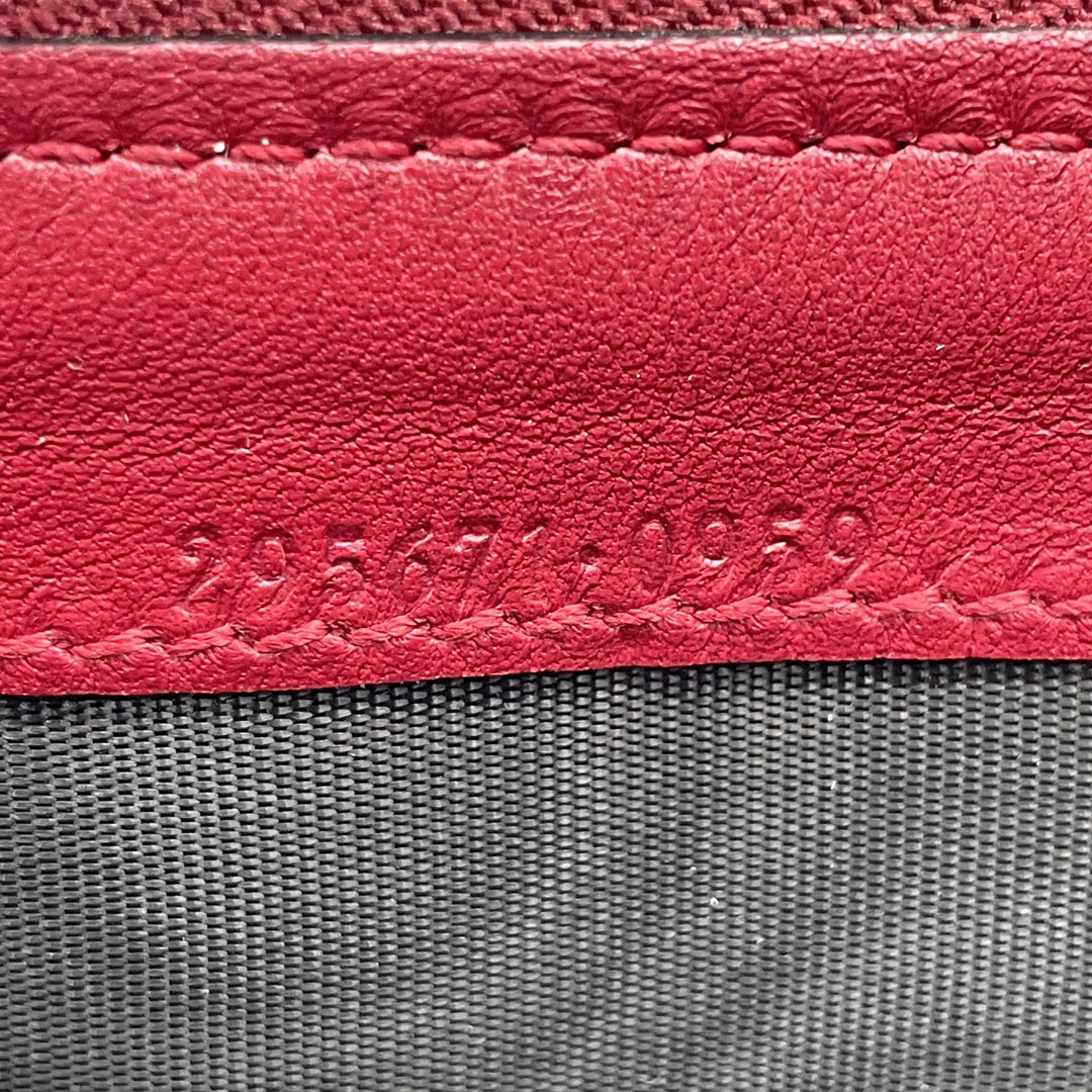 Gucci GGパターン ポーチ ベージュ/パープル Gucci GGパターン ポーチ ベージュ/パープル