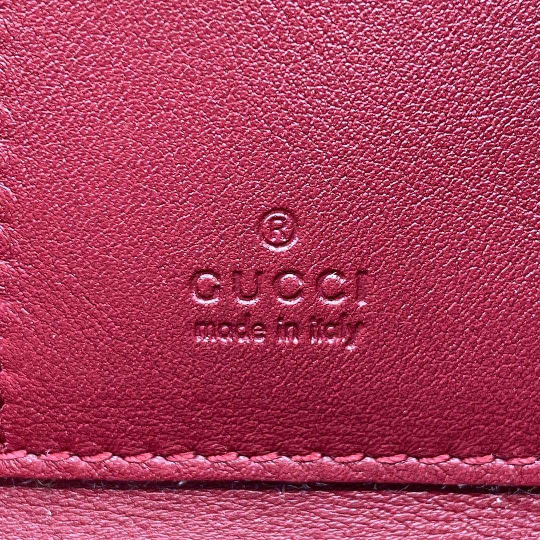 GUCCI 長財布 GG柄 キャンバス ピンクベージュ ジップアラウンド ハート GUCCI 長財布 GG柄 キャンバス ピンクベージュ ジップアラウンド