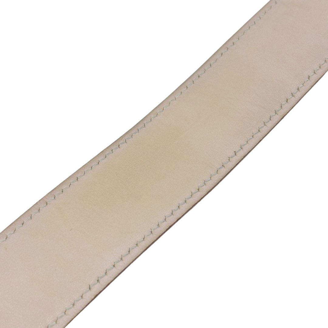 HERMES エルメス Hベルト コンスタンス 72 リバーシブル ボックスカーフ ブラック/ピンクベージュ系/シルバー金具 □F刻印