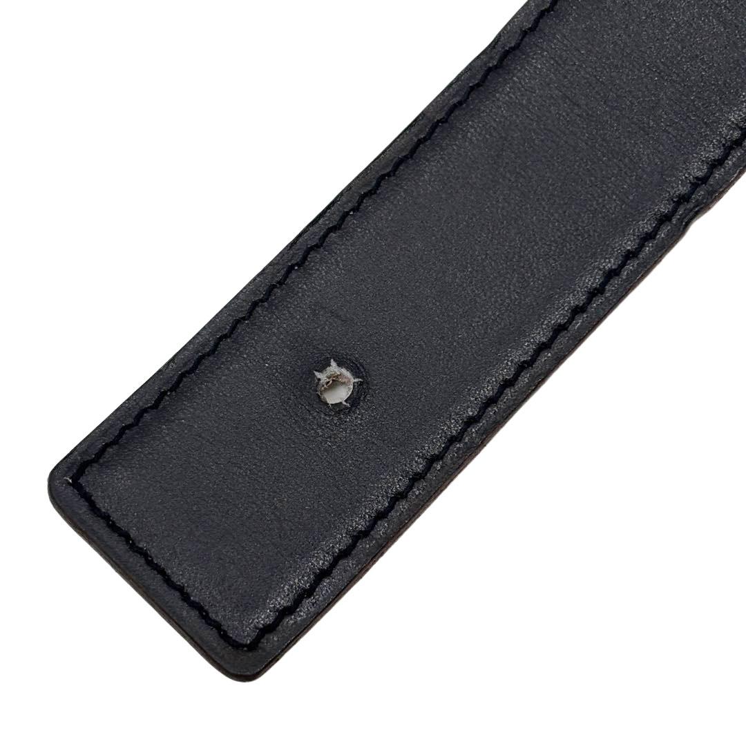 HERMES エルメス Hベルト コンスタンス 72 リバーシブル ボックスカーフ ブラック/ピンクベージュ系/シルバー金具 □F刻印