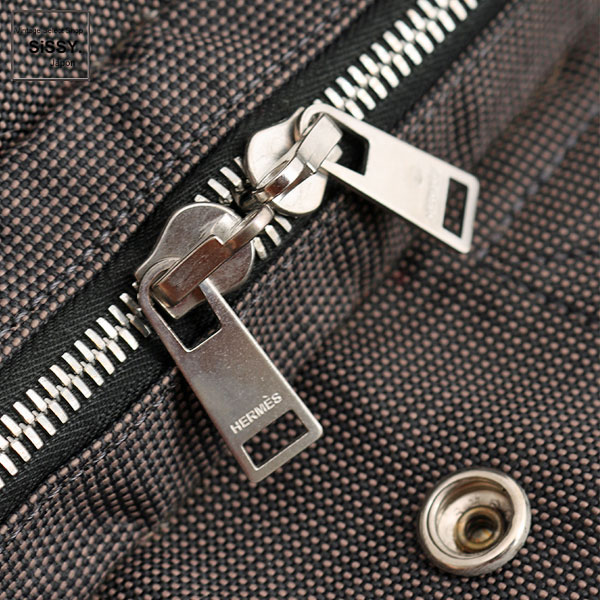 ■エルメス■ エールラインPM トートバッグ キャンバス グレー 【HERMES】