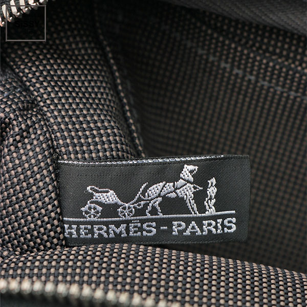 ■エルメス■ エールラインPM トートバッグ キャンバス グレー 【HERMES】
