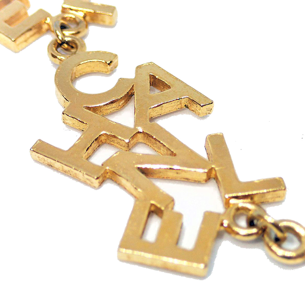 ■シャネル■ ネックレス チョーカー ロゴ ゴールド ヴィンテージ 【CHANEL】