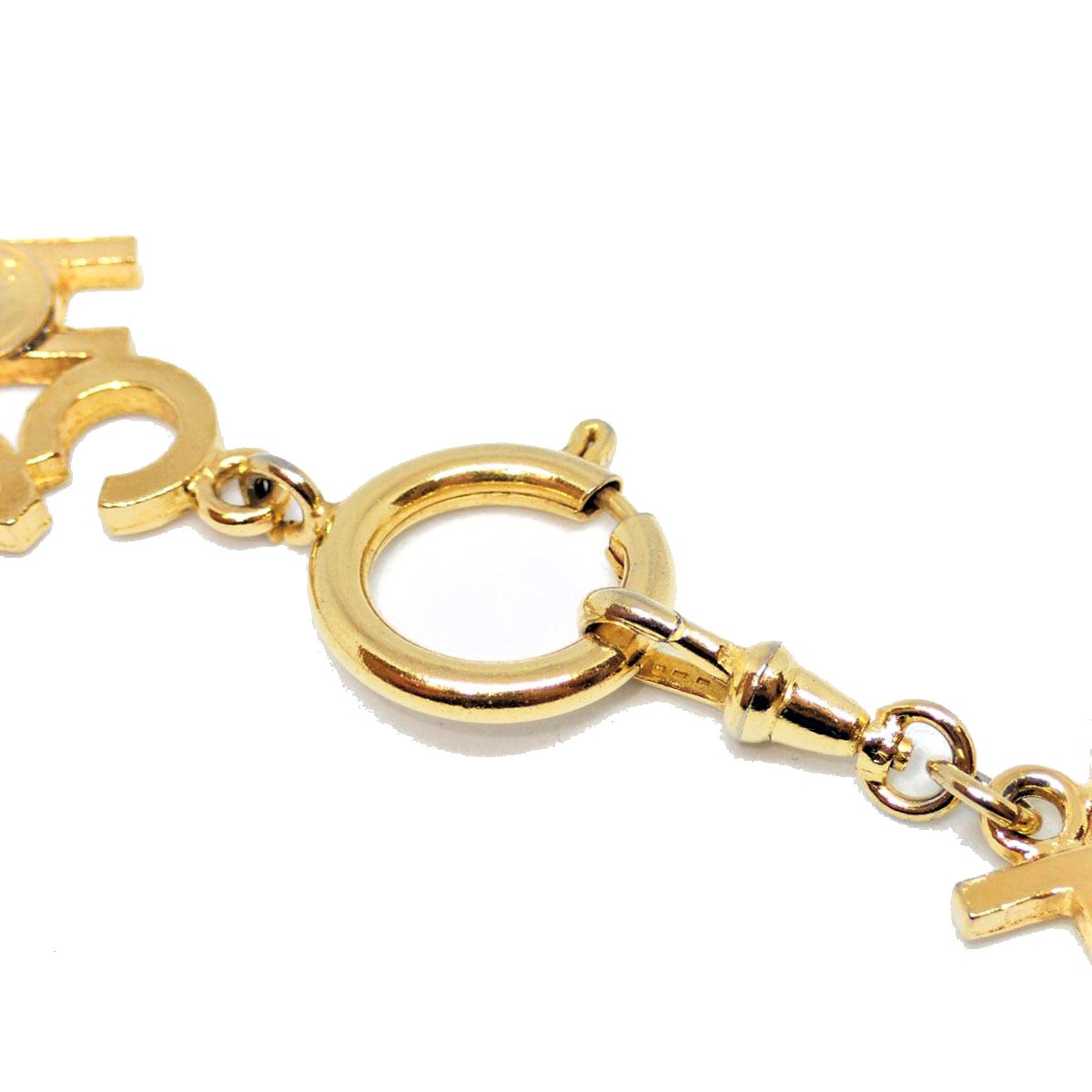 ■シャネル■ ネックレス チョーカー ロゴ ゴールド ヴィンテージ 【CHANEL】