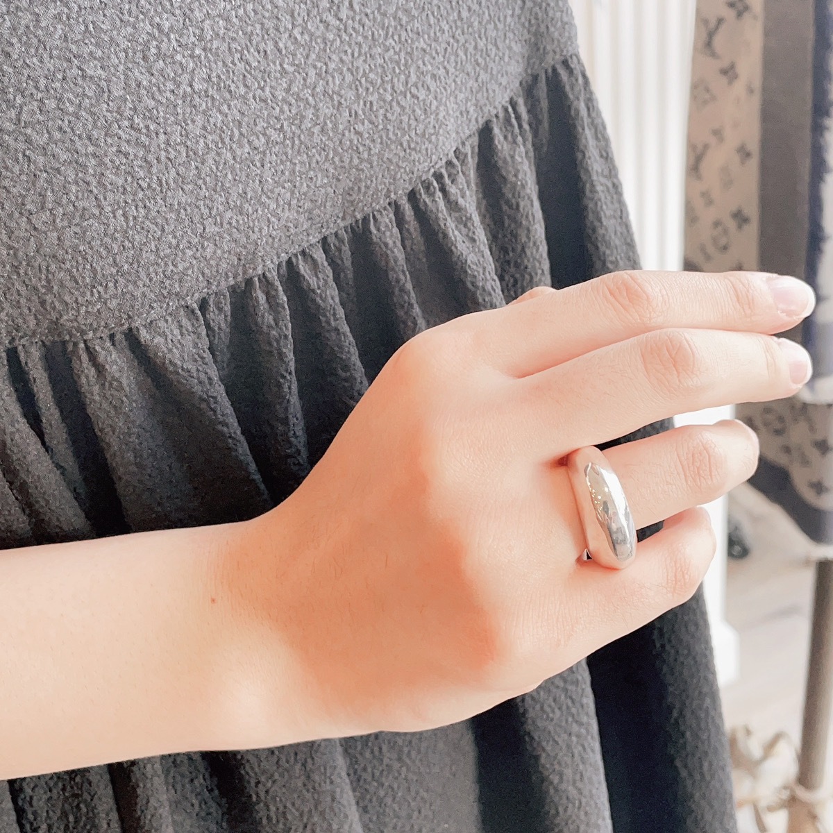 CHANEL シャネル リング 指輪 SV925 シルバー 約10号 21g