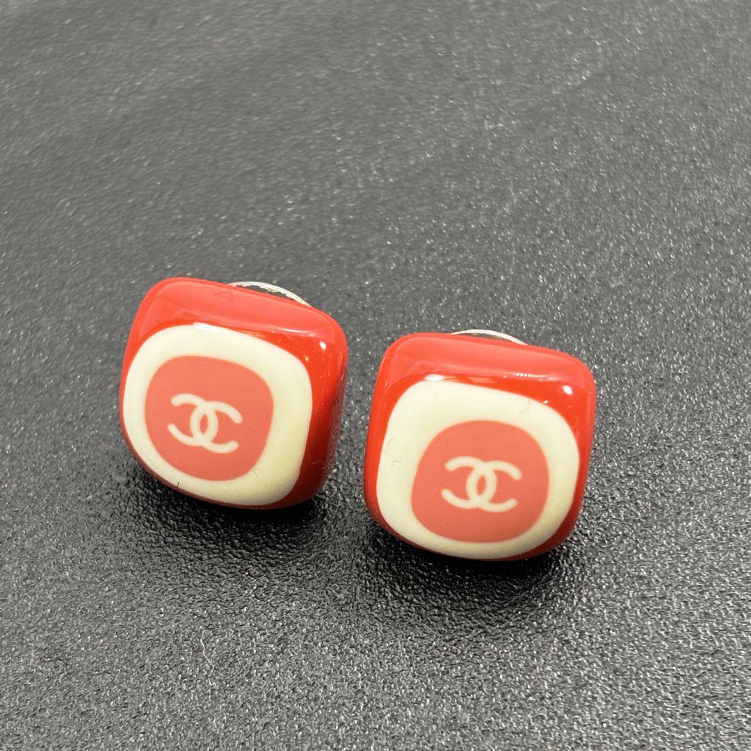 CHANEL シャネル ピアス ココマーク 03P プラスチック ピンク/ホワイト