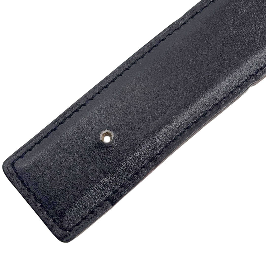 HERMES エルメス Hベルト コンスタンス 70 リバーシブル ボックスカーフ/トリヨンクレマンス ブラック/ゴールド/シルバー金具 □D刻印