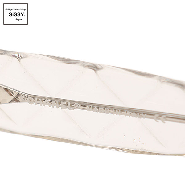 ■シャネル■ マトラッセ サングラス クリア グレー 5125 【CHANEL】