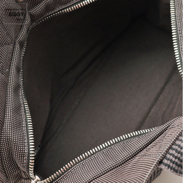 ■エルメス■ エールラインPM トートバッグ ナイロンキャンバス グレー 【HERMES】