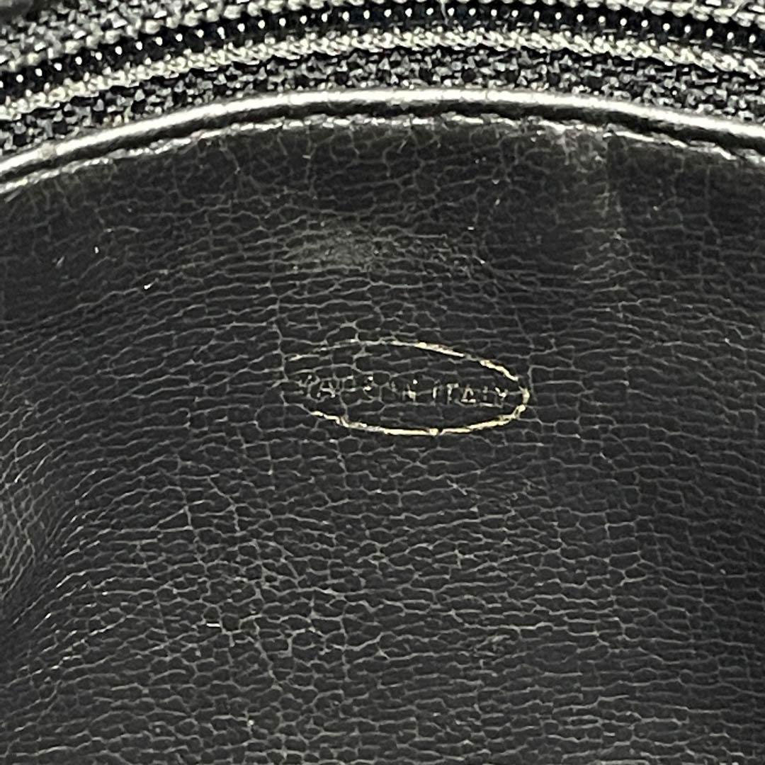CHANEL シャネル ショルダーバッグ ココマーク キャビアスキン ブラック ゴールド金具 シール剥がれ跡あり