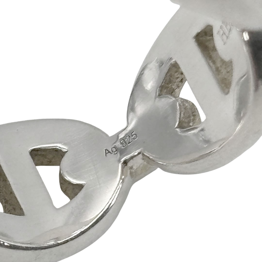 HERMES エルメス リング 指輪 シェーヌダンクル アンシェネ Ag925 シルバー #49(約9号)