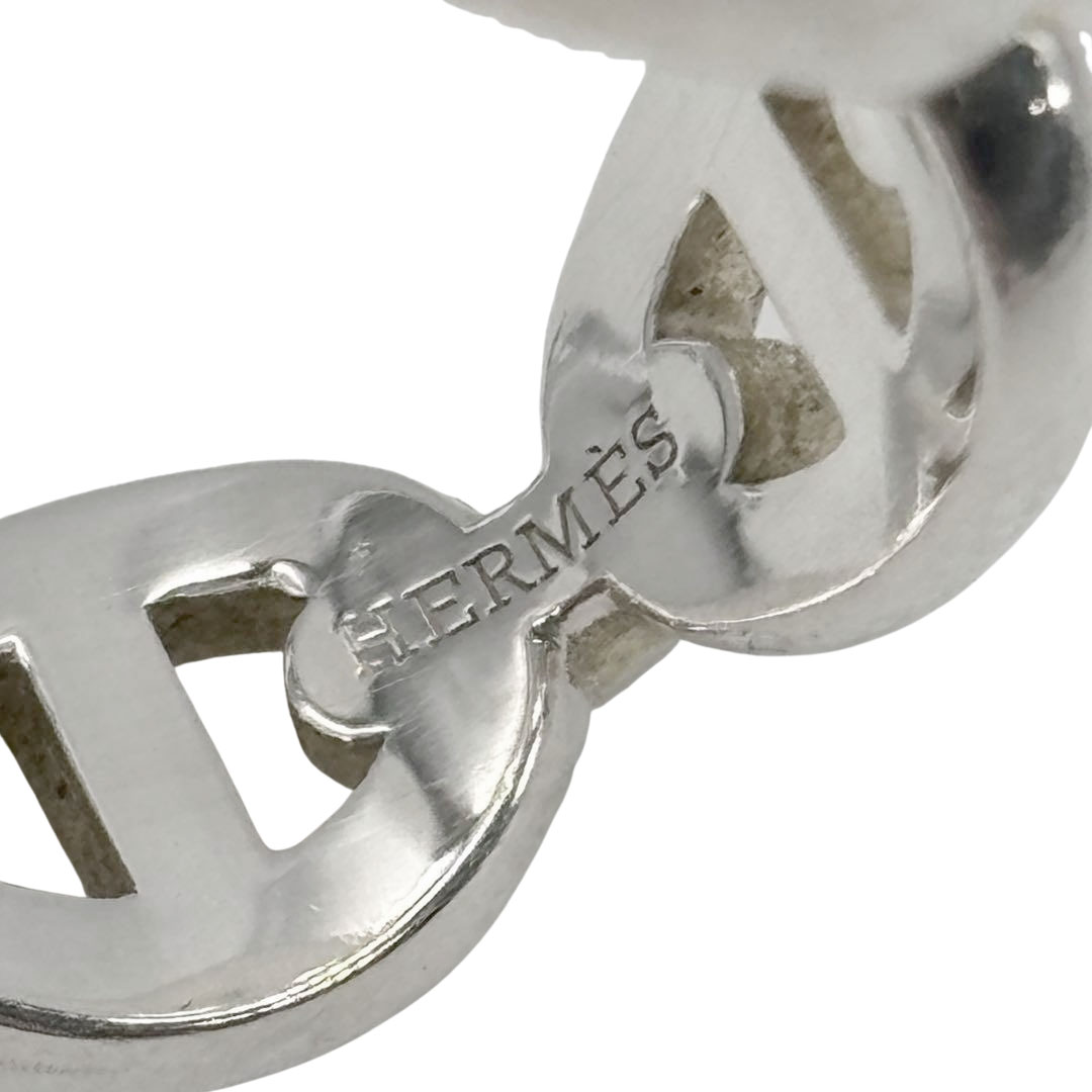HERMES エルメス リング 指輪 シェーヌダンクル アンシェネ Ag925 シルバー #49(約9号)