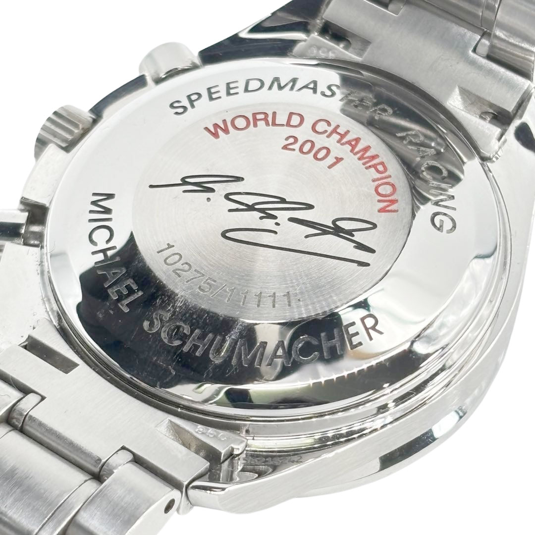 オメガ 自動巻き 腕時計 シルバー OMEGA オメガ メンズ腕時計 スピードマスター シューマッハモデル AT