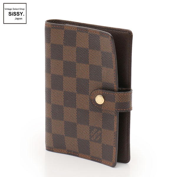 ■ルイ・ヴィトン■ 手帳カバー アジェンダPM ダミエ エベヌ ブラウン R20700 【LOUIS VUITTON】