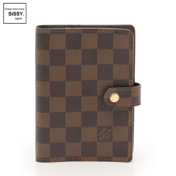 ■ルイ・ヴィトン■ 手帳カバー アジェンダPM ダミエ エベヌ ブラウン R20700 【LOUIS VUITTON】