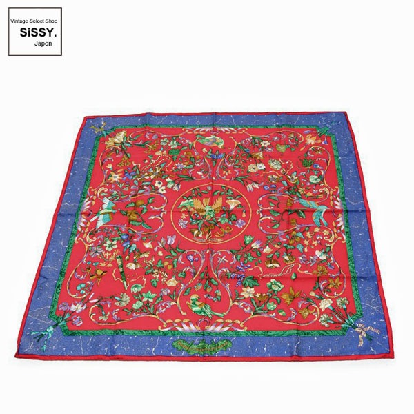 □エルメス□ スカーフ カレ90 「PIERRES d'ORIENT et OCCIDENT（東洋