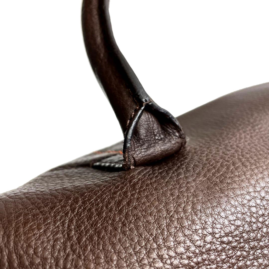 LOEWE ロエベ 2WAY ボストンバッグ レザー ブラウン