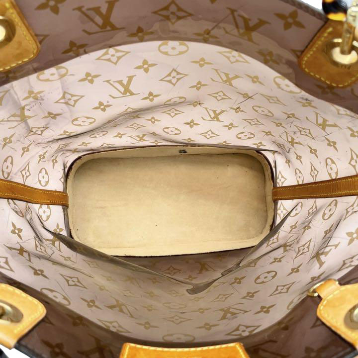 LOUIS VUITTON ルイヴィトン トートバッグ カバアンブルMM モノグラム ビニール クルーズライン M92501