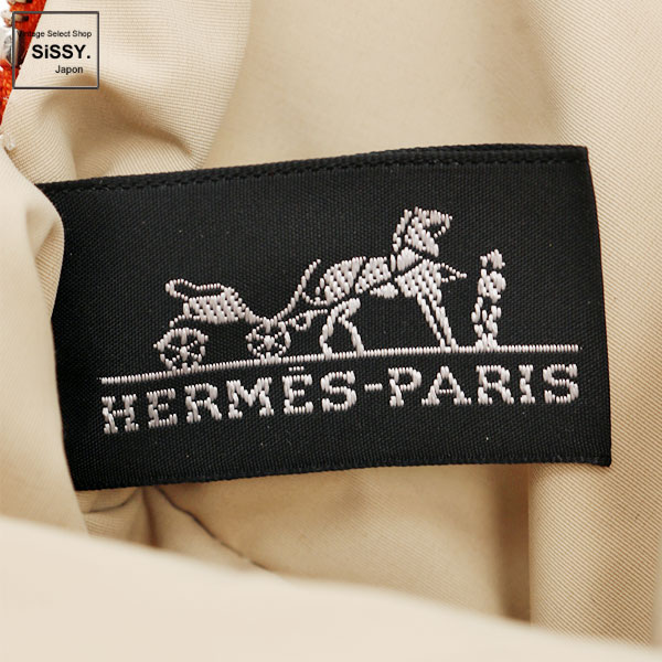 ■エルメス■ ボリードポーチ16 ミニミニ ポーチ キャンバス オレンジ 【HERMES】