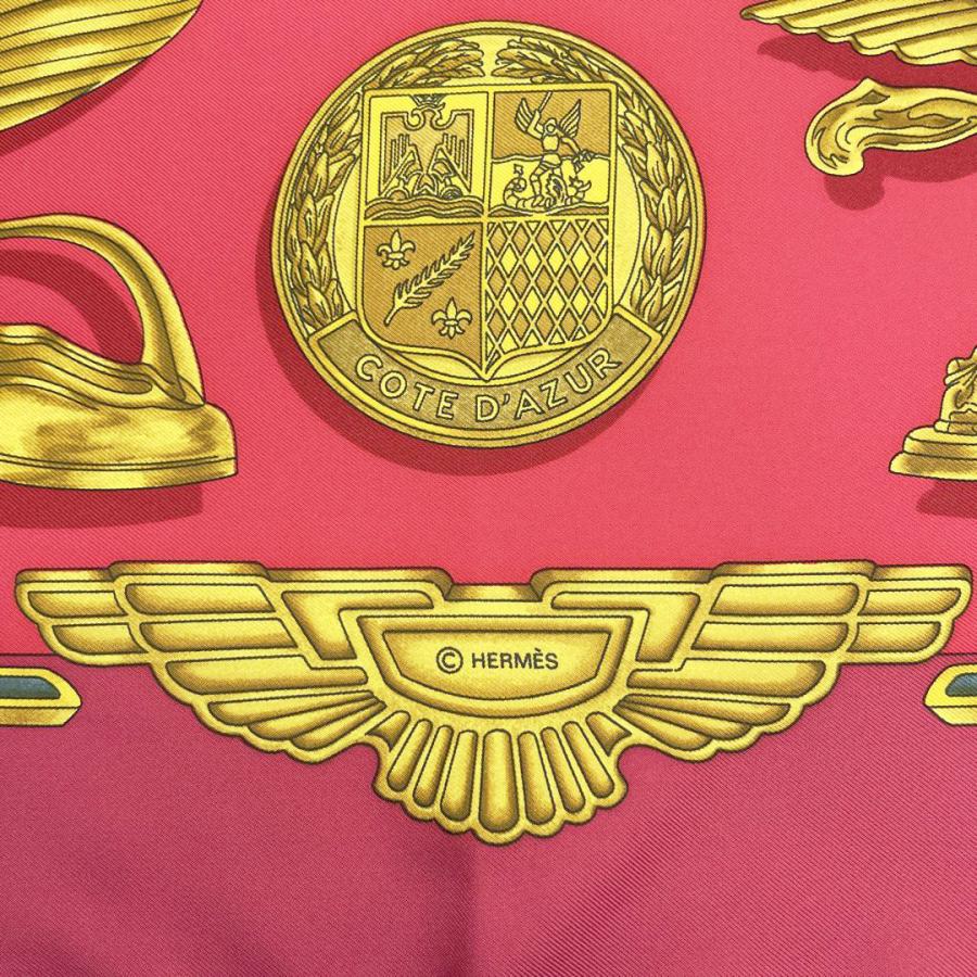 HERMES エルメス スカーフ カレ90 『LES PARURES DU VENT(風の装い