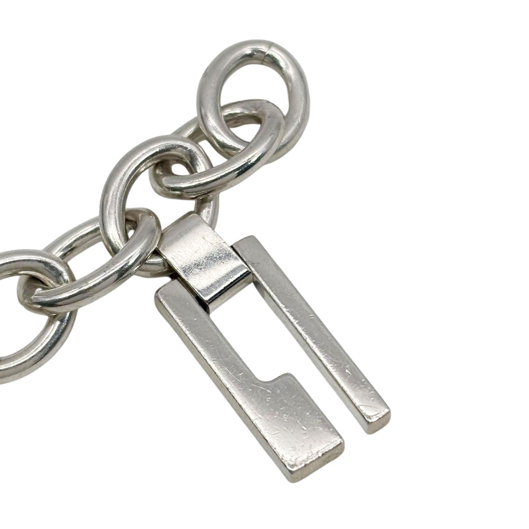 GUCCI チャームブレスレット GUCCI グッチ ダブルG キーチャーム #16 ブレスレット シルバー