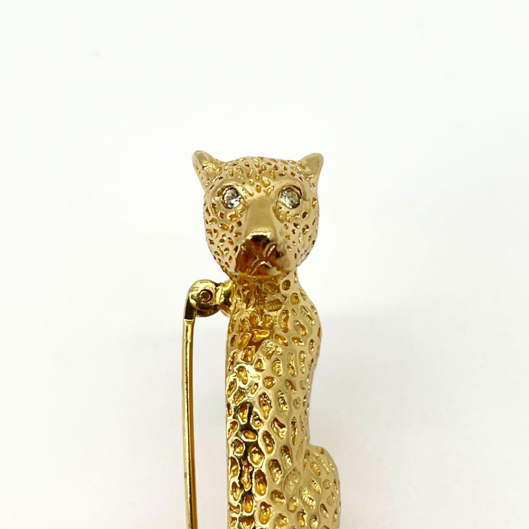 クリスチャンディオール レオパード ヒョウ ブローチ 未使用品✨Dior
