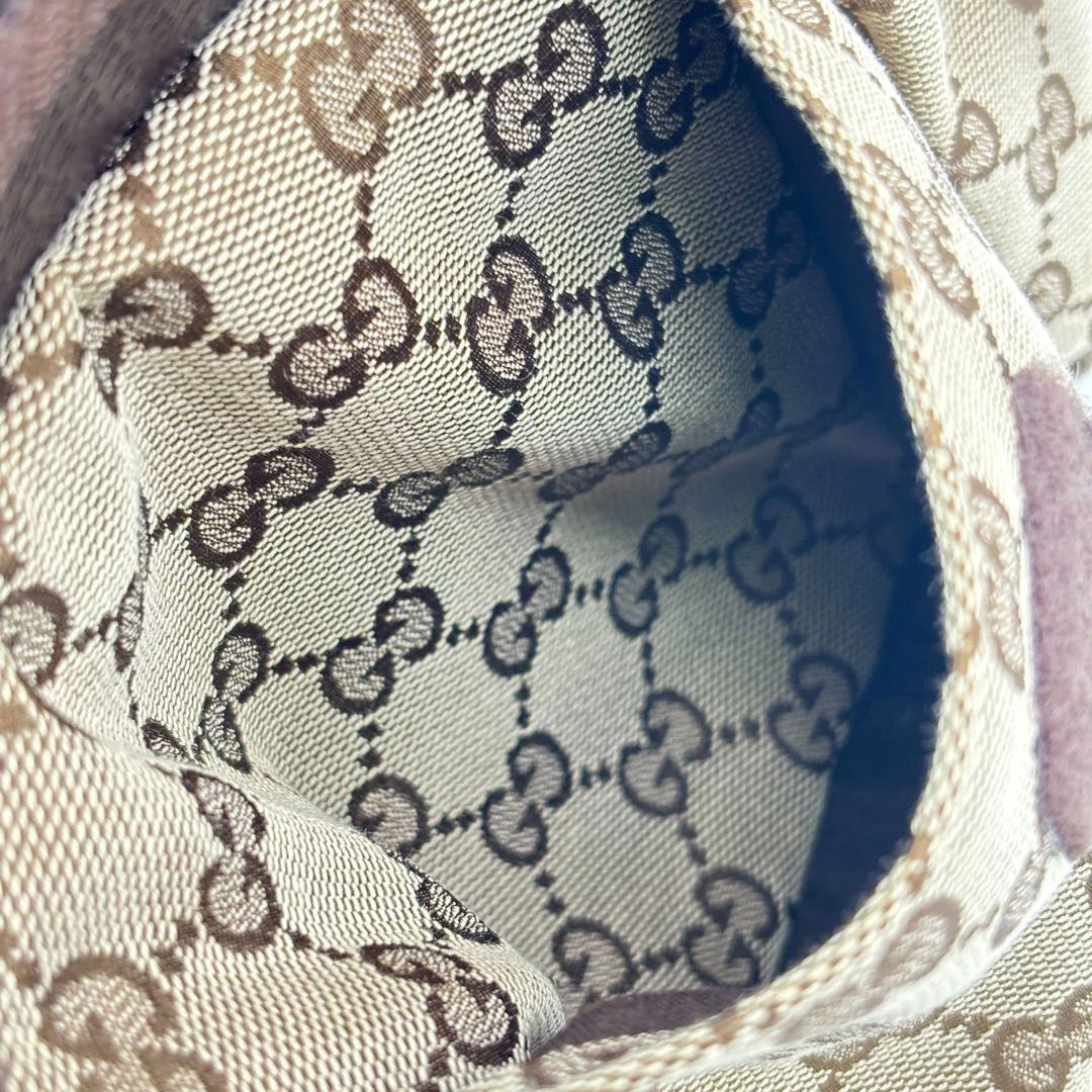 GUCCI グッチ ウェストバッグ ボディバッグ シェリーライン GGキャンバス ベージュ/ブラウン 28566 197712