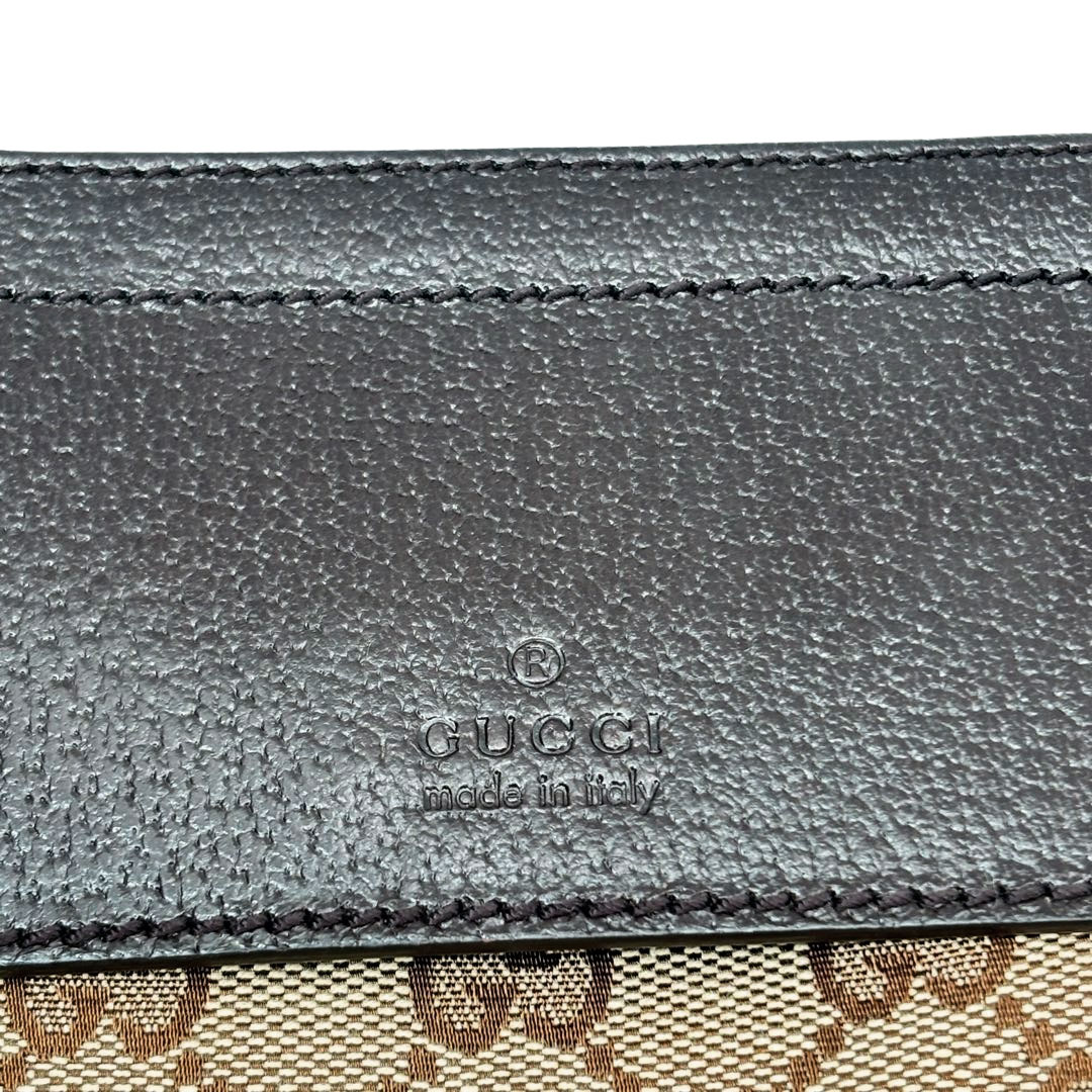 GUCCI グッチ ウェストバッグ ボディバッグ シェリーライン GGキャンバス ベージュ/ブラウン 28566 197712