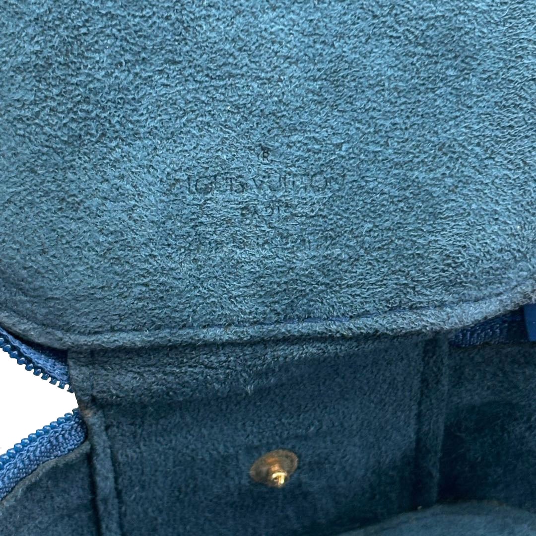 LOUIS VUITTON ルイヴィトン エクランビジュー12 エピレザー ジュエリーケース トレドブルー M48205