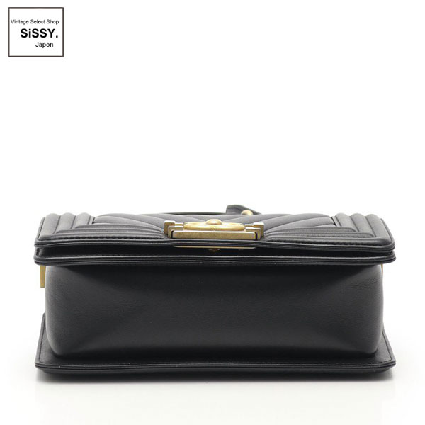 □シャネル□ ボーイシャネル Vステッチ チェーンショルダーバッグ