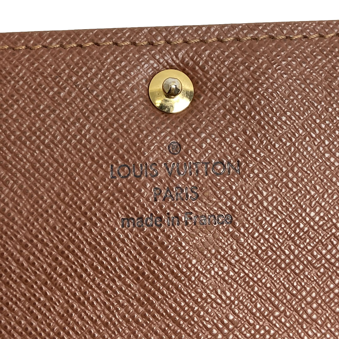 LOUIS VUITTON ルイヴィトン 長財布 モノグラム ポルトフォイユ サラ エベヌ（ブラウン系） M61734