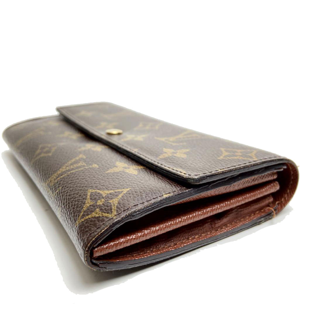 LOUIS VUITTON ルイヴィトン 長財布 モノグラム ポルトフォイユ サラ エベヌ（ブラウン系） M61734