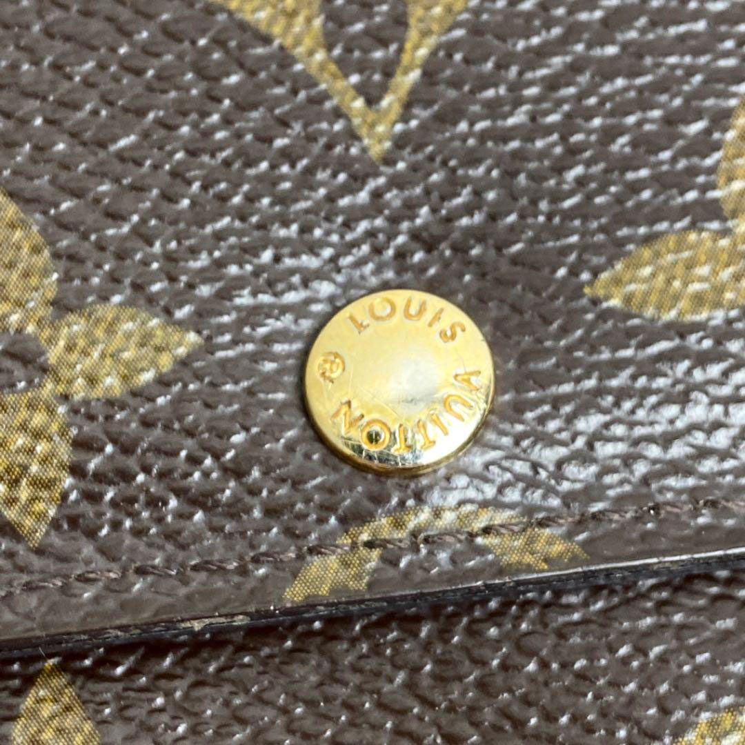 LOUIS VUITTON ルイヴィトン 長財布 モノグラム ポルトフォイユ サラ エベヌ（ブラウン系） M61734