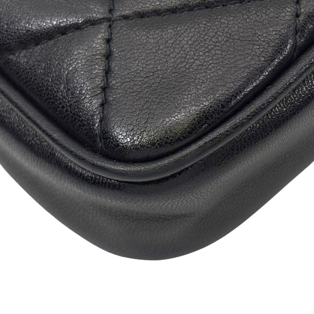 Y*n様 シャネル　マトラッセ ラムスキン ターンロック ミニ ウエストポーチC Y*n様 シャネル マトラッセ ラムスキン ターンロック ミニ ウエストポーチC