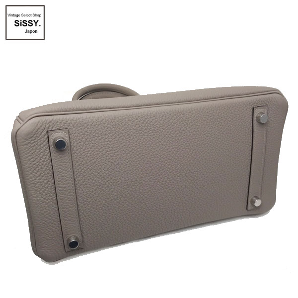 ■エルメス■ バーキン30 トゴ グリアスファルト シルバー金具 A刻印【HERMES】