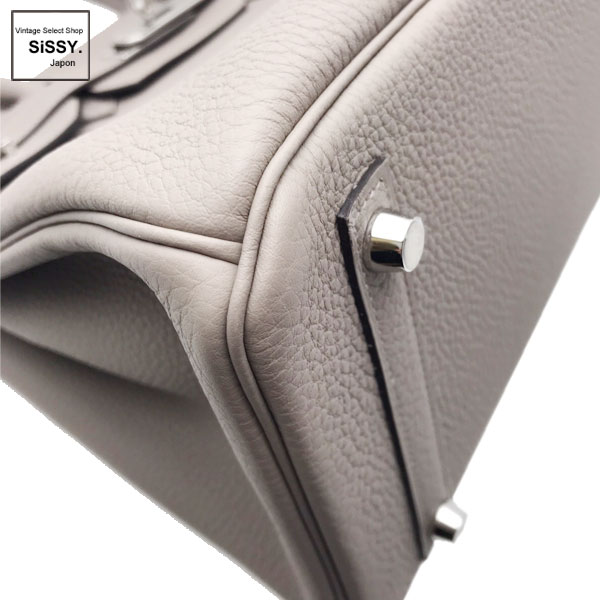 ■エルメス■ バーキン30 トゴ グリアスファルト シルバー金具 A刻印【HERMES】