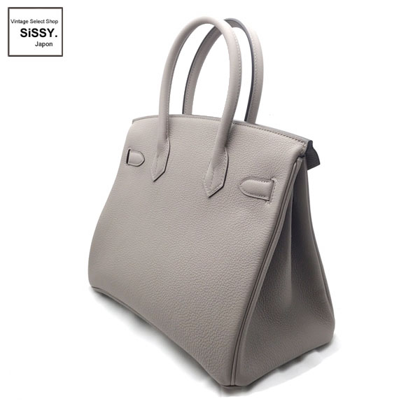 ■エルメス■ バーキン30 トゴ グリアスファルト シルバー金具 A刻印【HERMES】